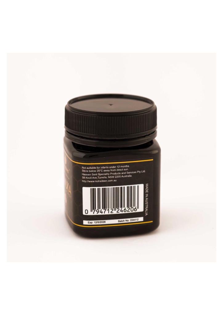 NutradeenManukaHoney-MGO 550+ 250g نوترادين عسل مانوكا الاستراليا