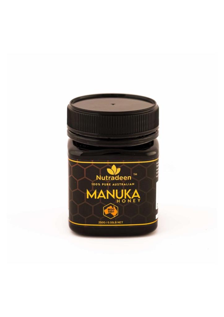 NutradeenManukaHoney-MGO 550+ 250g نوترادين عسل مانوكا الاستراليا